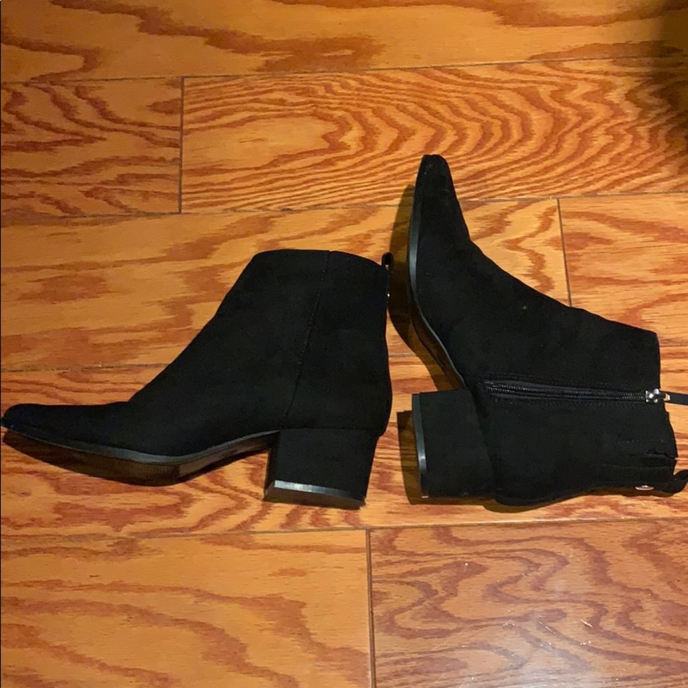 Black booties